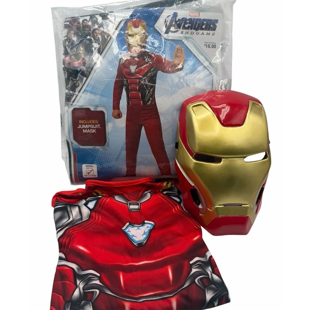 Rubies Marvel Avengers Endgame Iron Man Costume Childs Unisex Small 3-4 Yrs Kids